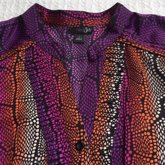 East 5th Tops - EAST 5th BUTTON DOWN BLOUSE